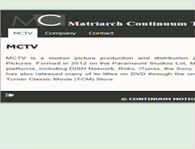 Tablet Screenshot of mctvnetwork.com